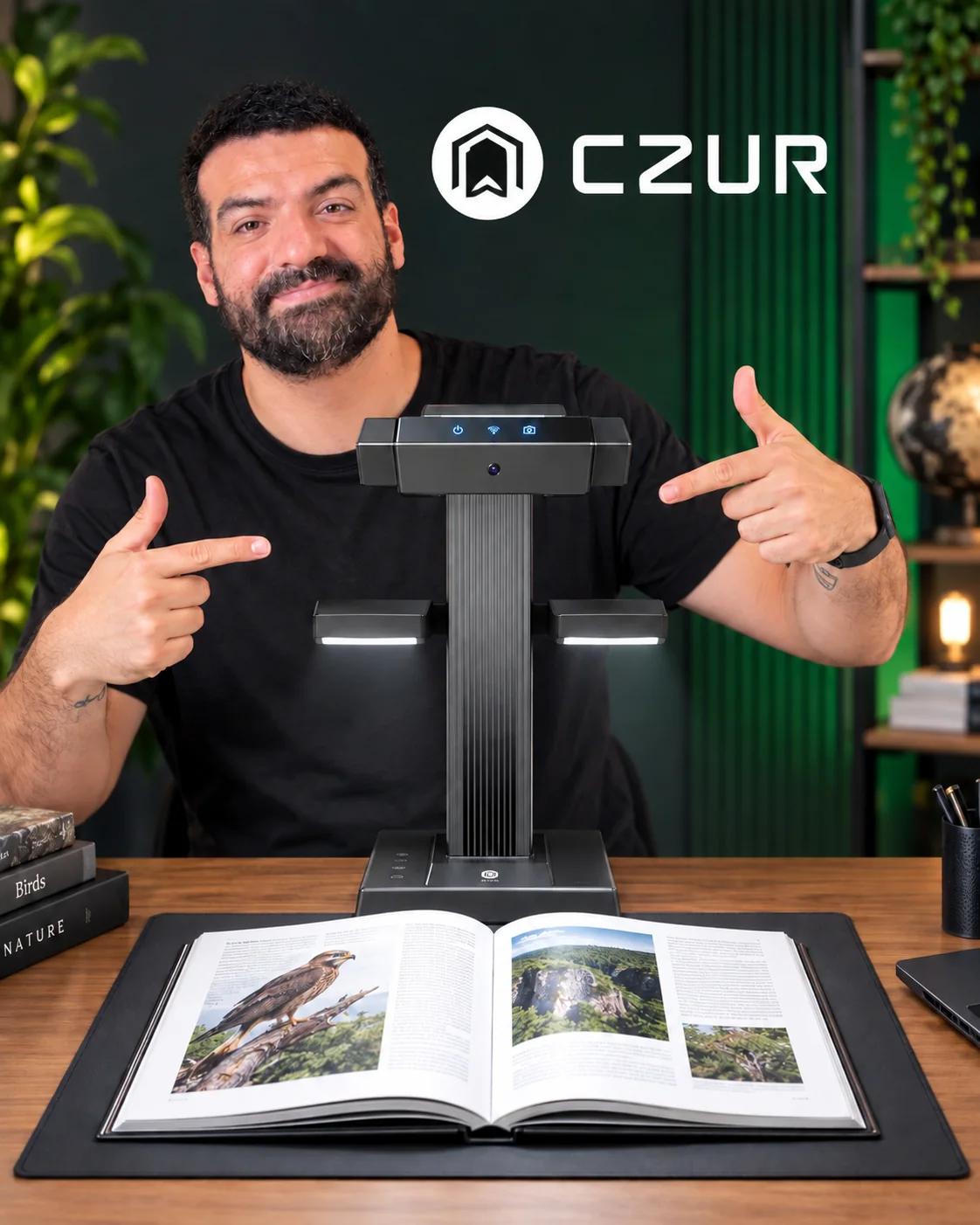 CZUR ET MAX — Product Demo + Software Proof