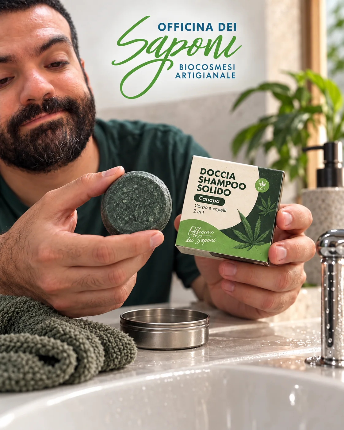 Officina dei Saponi — ASMR / Hands-only Product Demo