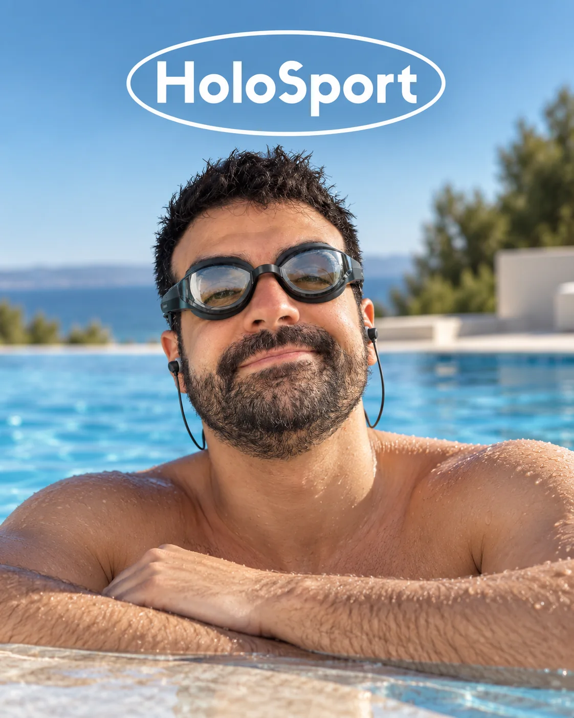 HoloSport — Audio Swimming Goggles + App Demo