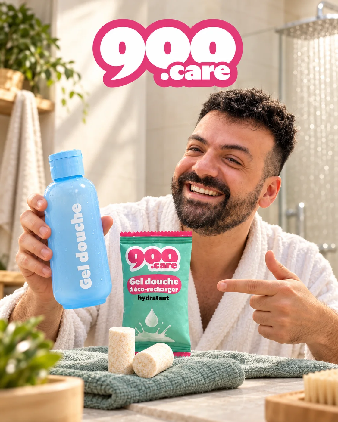900.CARE — Refillable Personal Care / Product Demo
