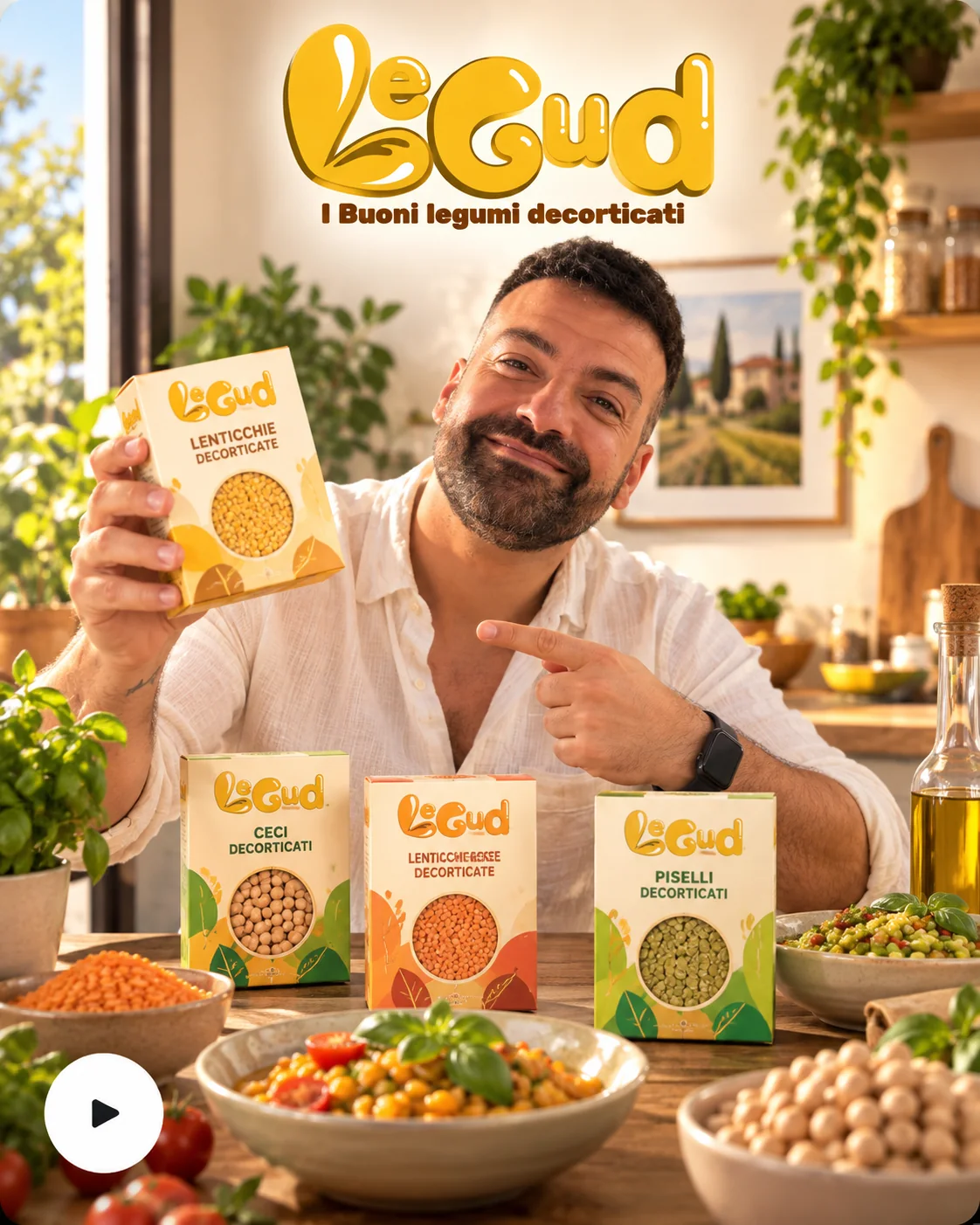 LeGud — Legumi Decorticati / Food Product UGC