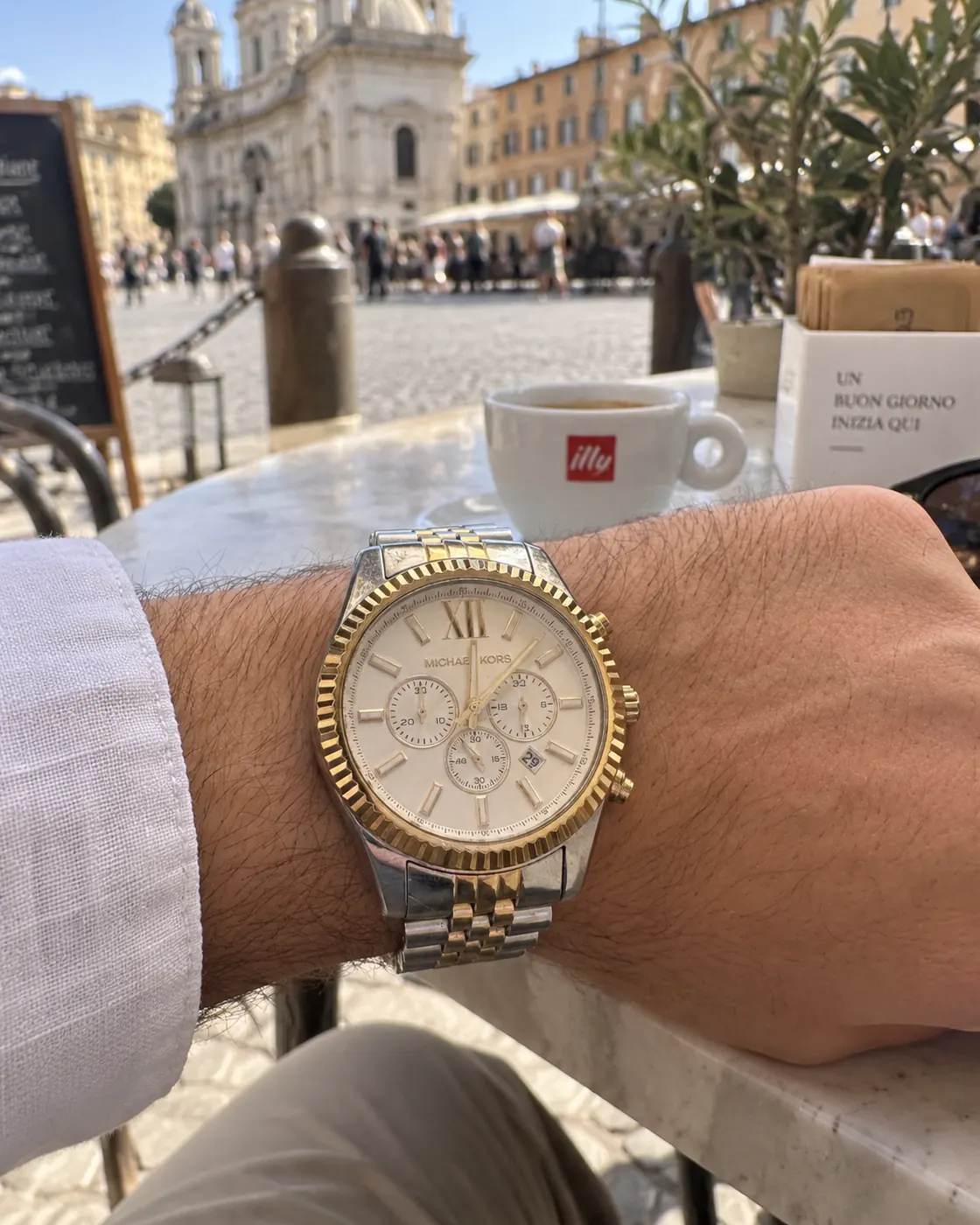 Michael Kors al polso — piazza italiana